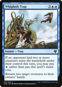 Whiplash Trap - Commander 2020 - Magic: The Gathering card
