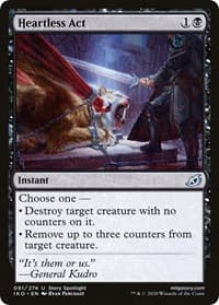 Heartless Act - Ikoria: Lair of Behemoths - Magic: The Gathering card