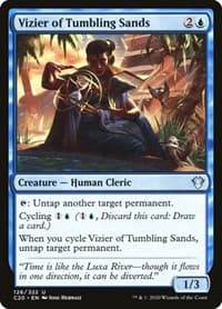 Vizier of Tumbling Sands - Commander 2020 - Magic: The Gathering card