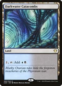 Darkwater Catacombs - Commander 2020 - Magic: The Gathering card