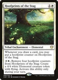 Hoofprints of the Stag - Commander 2020 - Magic: The Gathering card