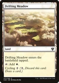 Drifting Meadow - Commander 2020 - Magic: The Gathering card