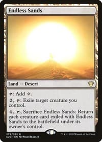 Endless Sands - Commander 2020 - Magic: The Gathering card