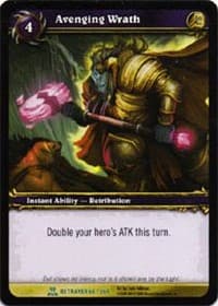 Avenging Wrath - Servants of the Betrayer - WoW card