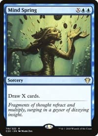 Mind Spring - Commander 2020 - Magic: The Gathering card