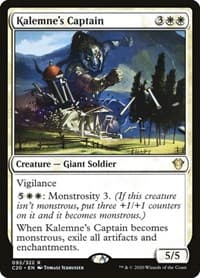 Kalemne's Captain - Commander 2020 - Magic: The Gathering card