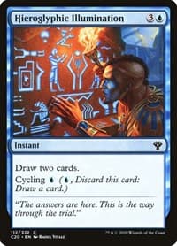 Hieroglyphic Illumination - Commander 2020 - Magic: The Gathering card