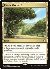Exotic Orchard - Commander 2020 - Magic: The Gathering card