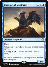 Curator of Mysteries - Commander 2020 - Magic: The Gathering card