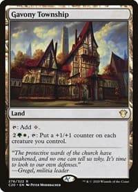 Gavony Township - Commander 2020 - Magic: The Gathering card