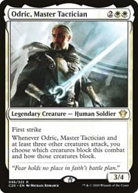 Odric, Master Tactician - Commander 2020 - Magic: The Gathering card