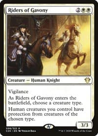 Riders of Gavony - Commander 2020 - Magic: The Gathering card