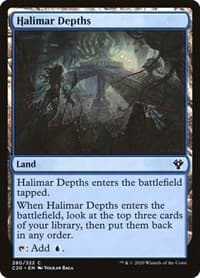 Halimar Depths - Commander 2020 - Magic: The Gathering card