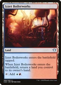 Izzet Boilerworks - Commander 2020 - Magic: The Gathering card