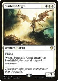 Sunblast Angel - Commander 2020 - Magic: The Gathering card
