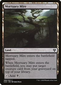 Mortuary Mire - Commander 2020 - Magic: The Gathering card
