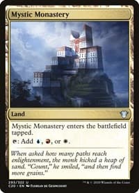 Mystic Monastery - Commander 2020 - Magic: The Gathering card
