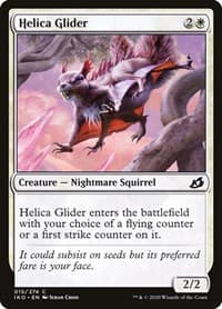 Helica Glider - Ikoria: Lair of Behemoths - Magic: The Gathering card