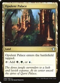 Opulent Palace - Commander 2020 - Magic: The Gathering card