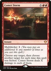 Comet Storm - Commander 2020 - Magic: The Gathering card