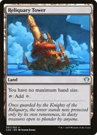 Reliquary Tower - Commander 2020 - Magic: The Gathering card
