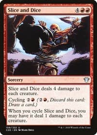 Slice and Dice - Commander 2020 - Magic: The Gathering card