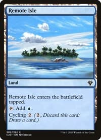 Remote Isle - Commander 2020 - Magic: The Gathering card