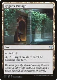 Rogue's Passage - Commander 2020 - Magic: The Gathering card