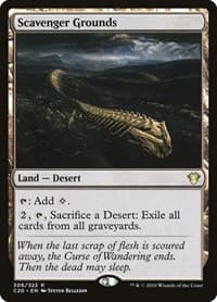 Scavenger Grounds - Commander 2020 - Magic: The Gathering card