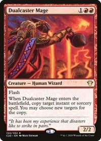 Dualcaster Mage - Commander 2020 - Magic: The Gathering card