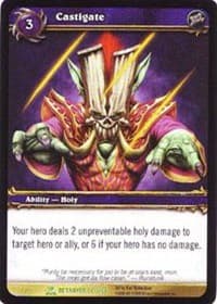 Castigate - Servants of the Betrayer - WoW card