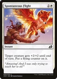 Spontaneous Flight - Ikoria: Lair of Behemoths - Magic: The Gathering card