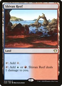 Shivan Reef - Commander 2020 - Magic: The Gathering card