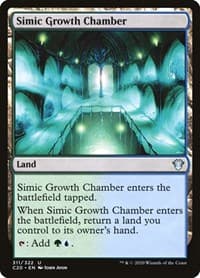 Simic Growth Chamber - Commander 2020 - Magic: The Gathering card