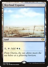Skycloud Expanse - Commander 2020 - Magic: The Gathering card