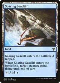 Soaring Seacliff - Commander 2020 - Magic: The Gathering card