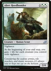 Alert Heedbonder - Ikoria: Lair of Behemoths - Magic: The Gathering card