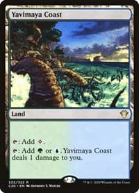 Yavimaya Coast - Commander 2020 - Magic: The Gathering card
