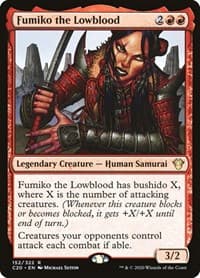 Fumiko the Lowblood - Commander 2020 - Magic: The Gathering card