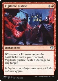 Vigilante Justice - Commander 2020 - Magic: The Gathering card