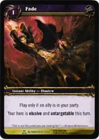 Fade - Servants of the Betrayer - WoW card