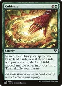 Cultivate - Commander 2020 - Magic: The Gathering card