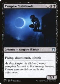 Vampire Nighthawk - Commander 2020 - Magic: The Gathering card