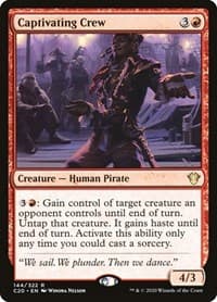 Captivating Crew - Commander 2020 - Magic: The Gathering card