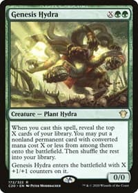 Genesis Hydra - Commander 2020 - Magic: The Gathering card