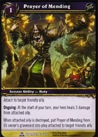 Prayer of Mending - Servants of the Betrayer - WoW card