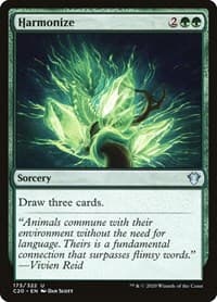 Harmonize - Commander 2020 - Magic: The Gathering card
