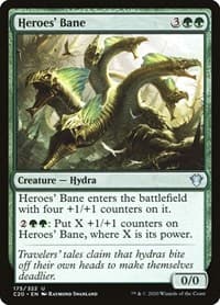 Heroes' Bane - Commander 2020 - Magic: The Gathering card