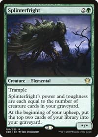 Splinterfright - Commander 2020 - Magic: The Gathering card