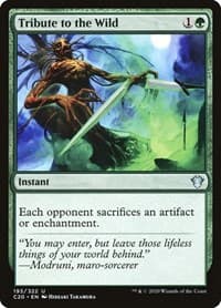 Tribute to the Wild - Commander 2020 - Magic: The Gathering card